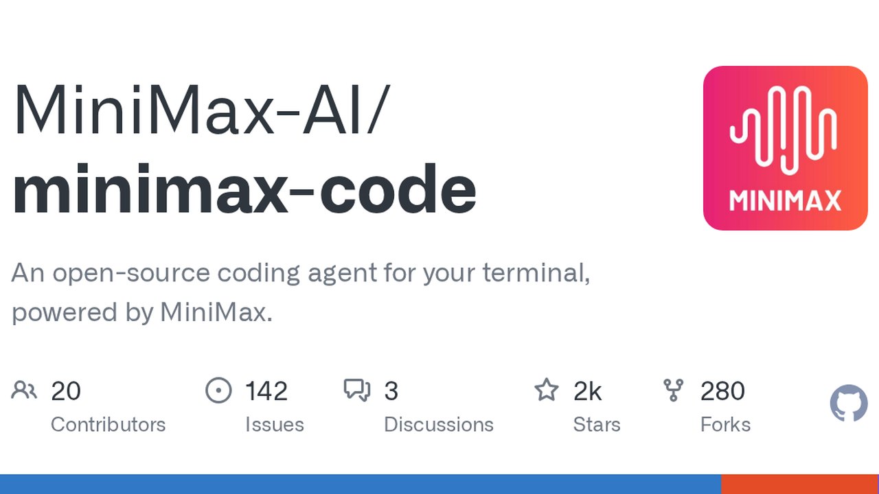 MiniMax Code: टर्मिनल के लिए ओपन-सोर्स कोडिंग एजेंट और इसके उपयोग की प्रक्रिया