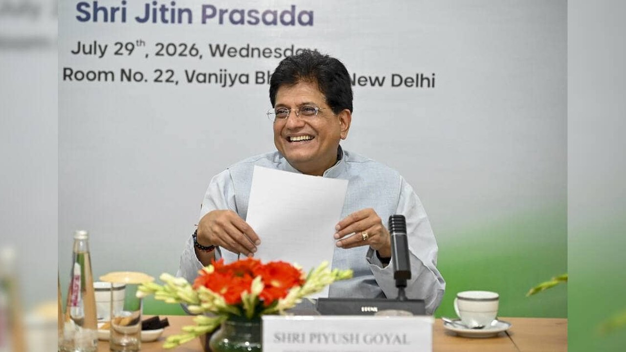 आने वाले वर्षों में चीन और आसियान को बड़े निर्यातक के रूप में उभर सकता है भारत: पीयूष गोयल