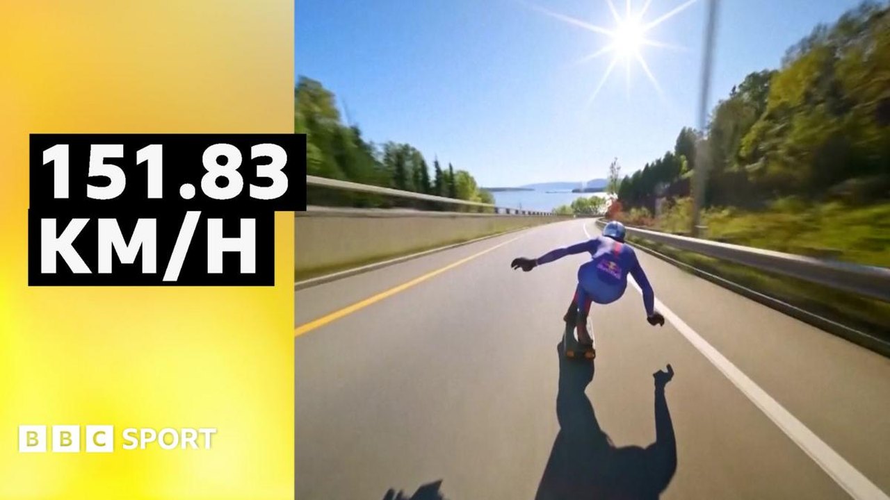 Spanish Skater Sets New World Speed Record at 151.83 km/h — article featured image